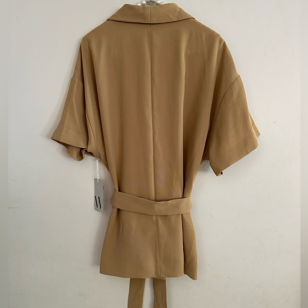Worthington| NWT Oversized Tan Blazer - Picture 8 of 13
